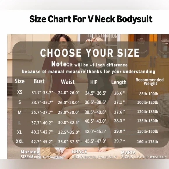 Mangopop XL black V-Neck Bodysuit Flutter Sleeves Stretch - Picture 3 of 9